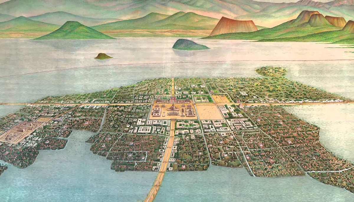 Visiones de un mismo templo.
El #TemploMayor era el corazón del imperio mexica. A sus pies se extendía la urbe, y sobre ella se escenificaban los más importantes mitos y ceremonias. 
#Tenochtitlan
#arqueologia