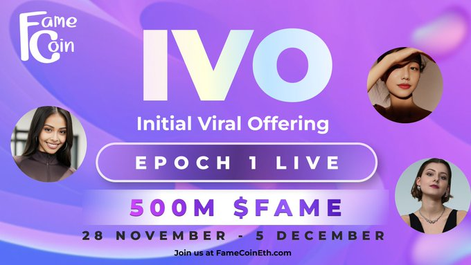 vietanhlshb9496's tweet photo. 🔥Get FAME, Get FAMOUS with #FameCoin IVO🔥
#GFGF
https://t.co/X5Zx04phtP https://t.co/NOf7BQb62y