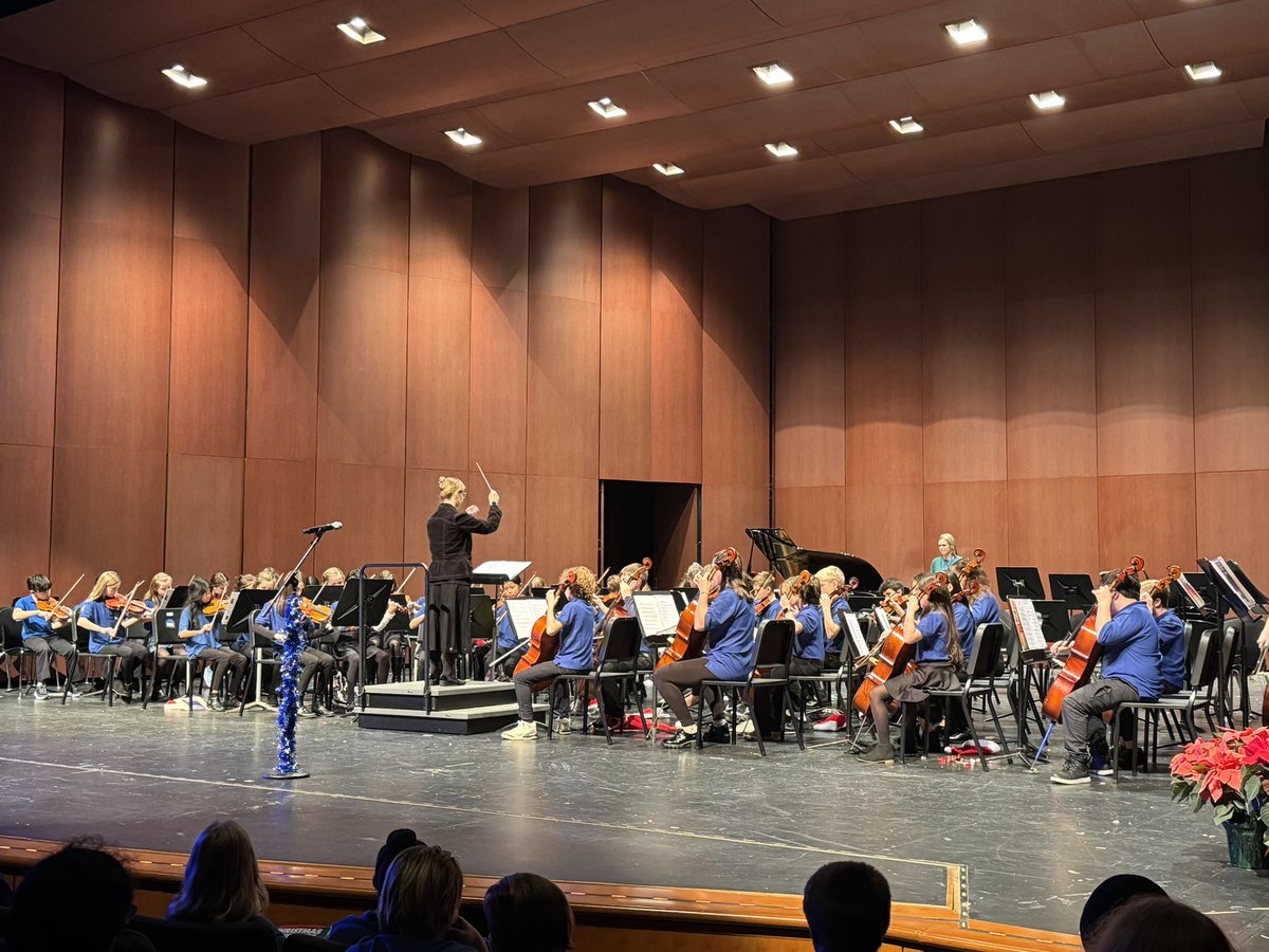 It was an evening of musical enchantment at the Lake Zurich Performing Arts Center tonight. Our district fifth grade orchestra students put on a wonderful show. Thank you to our families for coming out to support these budding musicians! #BetterTogetherD95