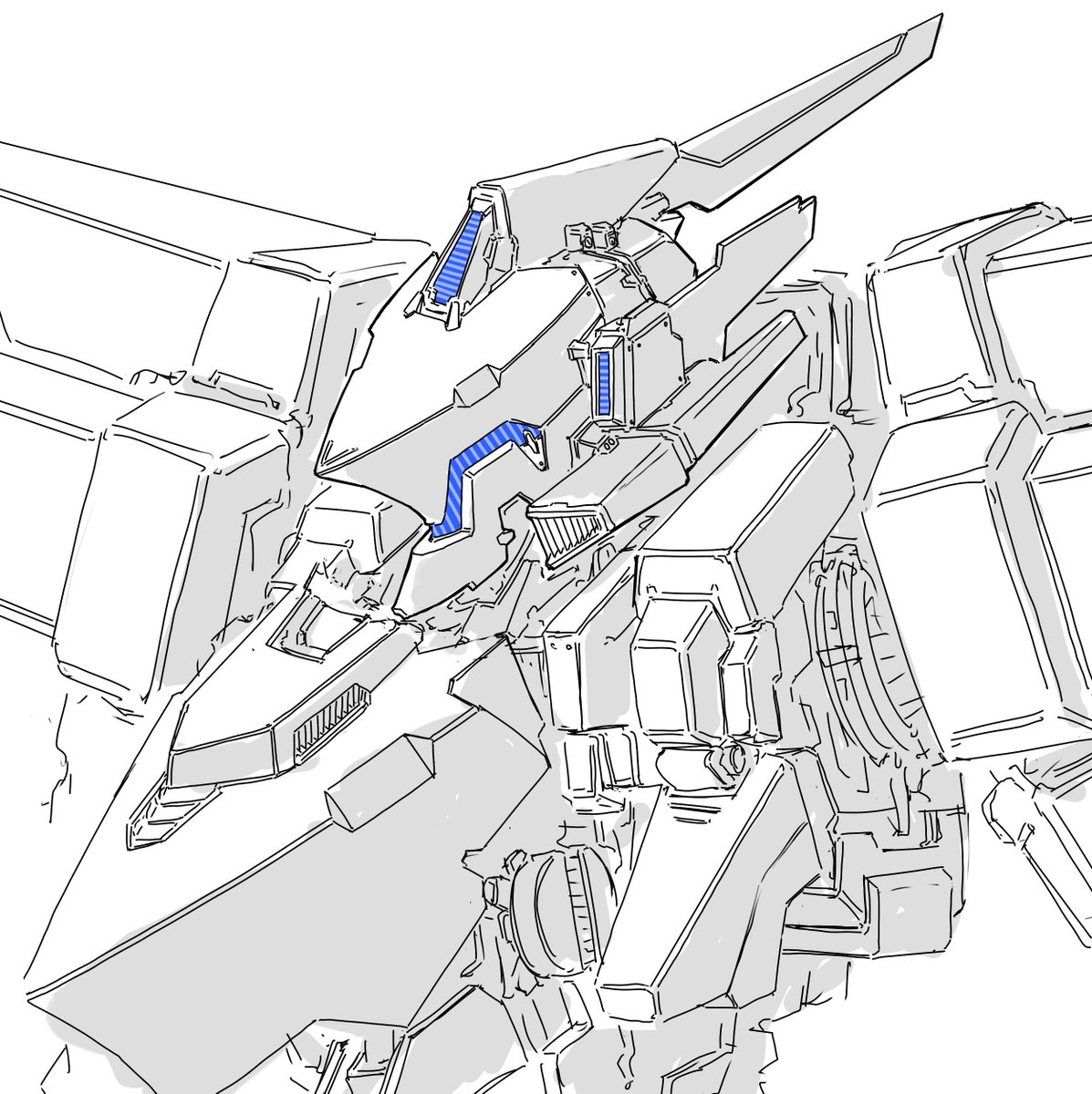 最近こういうの全然描いてない 
