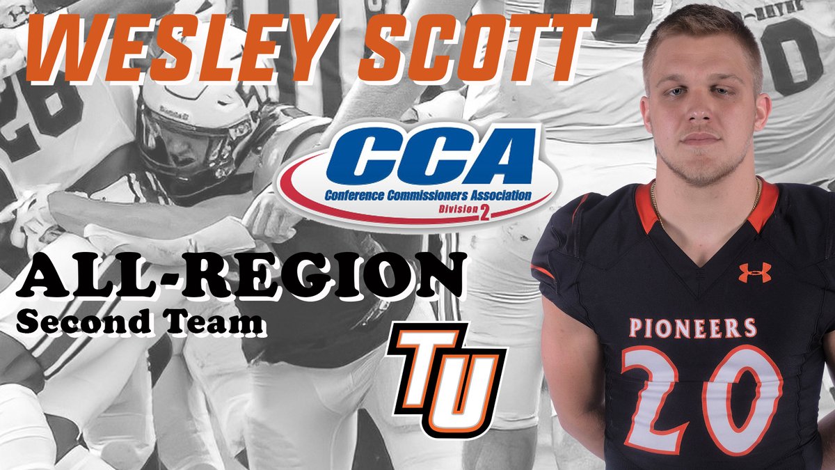 Tusculum Pioneers (@tusculumsports) on Twitter photo .<a href="/TusculumFB/">Tusculum Football</a> Wesley Scott named to D2CCA All-Region second team #PioneerUP
Full Story: tusculumpioneers.com/sports/fball/2… .<a href="/TusculumFB/">Tusculum Football</a> Wesley Scott named to D2CCA All-Region second team #PioneerUP
Full Story: tusculumpioneers.com/sports/fball/2…