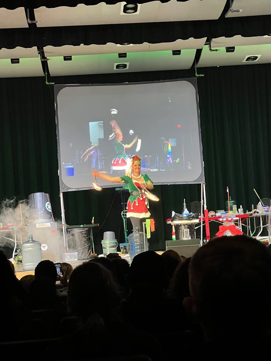 So much fun tonight at “Science Claus” via <a href="/WayneTwpEdFound/">Wayne Township Education Foundation</a> —amazing job <a href="/IXScience/">Rick Crosslin</a> <a href="/Cytwirler/">Allison Arnold-Kempers</a> <a href="/kcruces_/">keilah</a> <a href="/KeithRamsey13/">Keith🧪⚗️Ramsey</a> <a href="/Mr_Abner2013/">Justin Abner</a> <a href="/MaryMason6/">Mary Mason</a> <a href="/themrgarwood/">Caleb Garwood</a> 🥼🧪🔥 🎈#WeAreWayne
