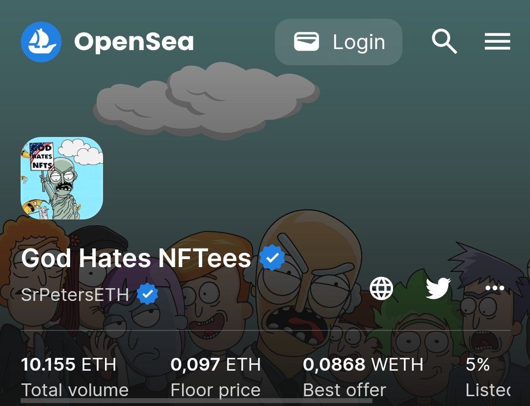 #GodHatesNFTees don't sleep floor is lava 🤷🤷
<a href="/GodHatesNFTees/">God Hates NFTs 🐇</a> @SrPetersETH