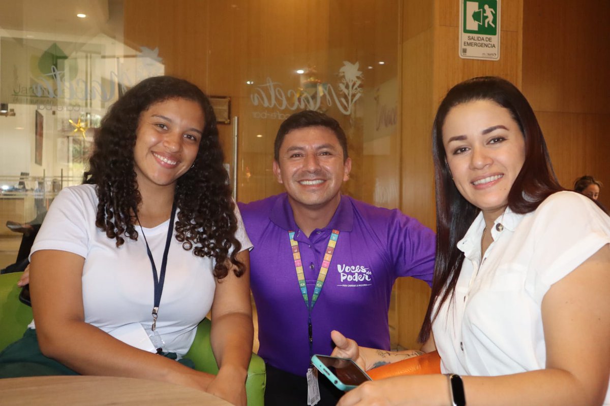 OITAndina's tweet photo. 🇨🇴Más de 90 jóvenes se reúnen en Cali para el Encuentro Intermunicipal de #VocesDePoder 💪
#OIT junto a @UNICEF_Colombia @UNFPAColombia @ColombiaJoven apoyados por PBF y @FondoONUCol, articulan a 90 iniciativas para prevenir la violencia alrededor de sus experiencias.
Sigue 🧵 https://t.co/SVVQhVEuFd