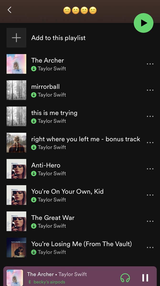 taylor y yo somos una misma