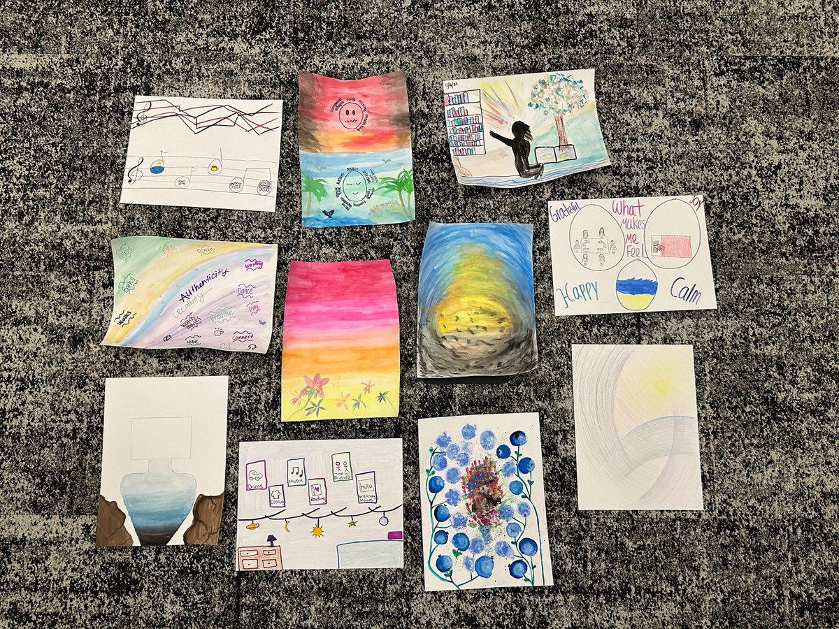 PositiveDev's tweet image. It was pure joy in painting and team-building in New Jersey recently. We connected with the "I" in the DIR model, and everyone made some beautiful pieces! bit.ly/3T7m91r #PaintYourFeelz #TeamPD