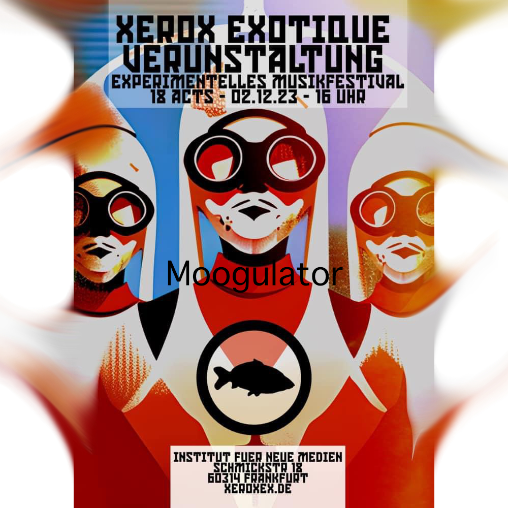 Heute in Frankfurt! ab 16:00 geht's los - geht bis etwa 2:00. Bin selbst gegen 19_45 "dran" - Großes Feuer!! Komm vorbei!  moogulator.com