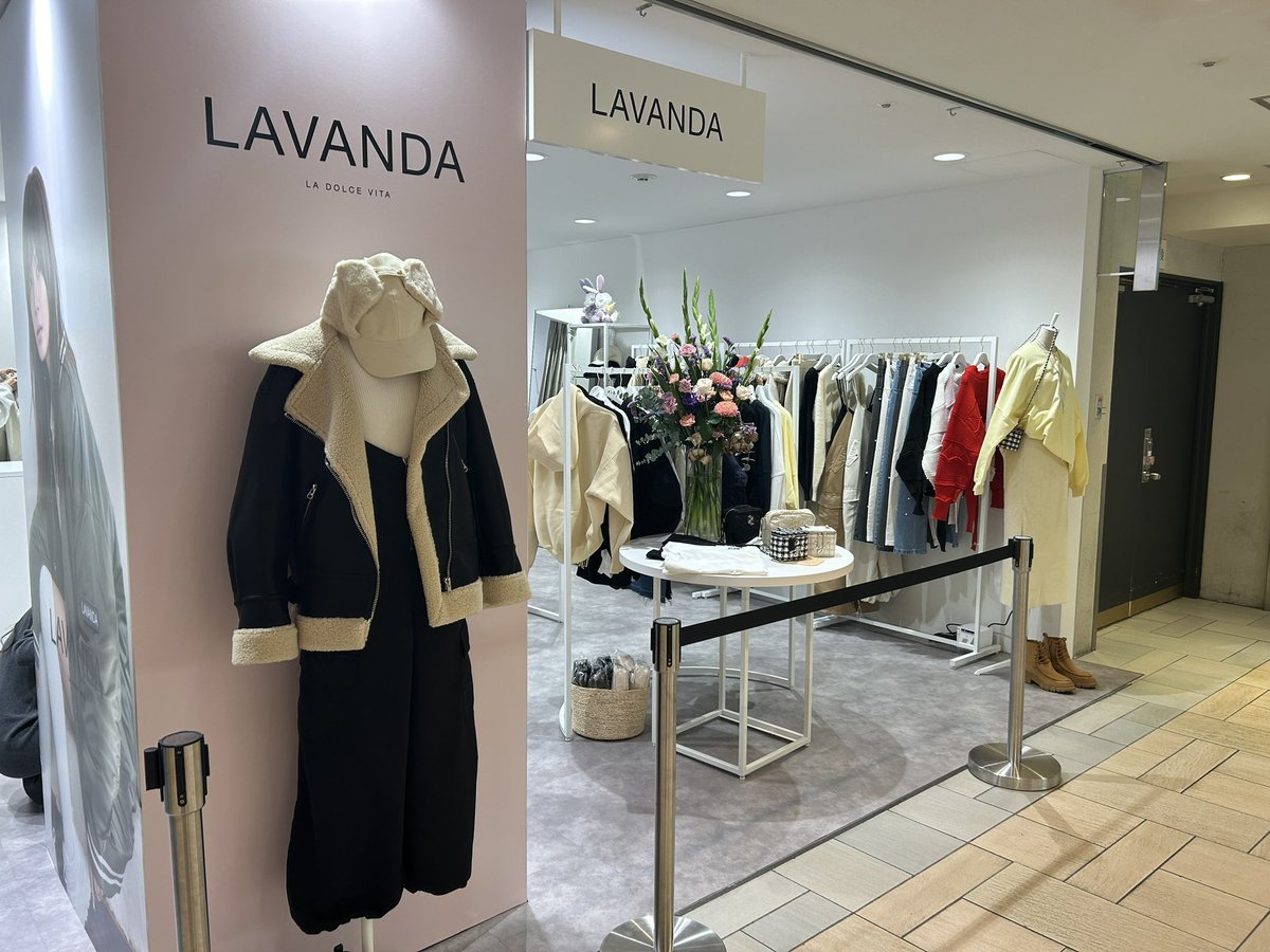 本日から?】LAVANDA POPUP STORE ?️12/2（土）〜12/10（日） ?B1 