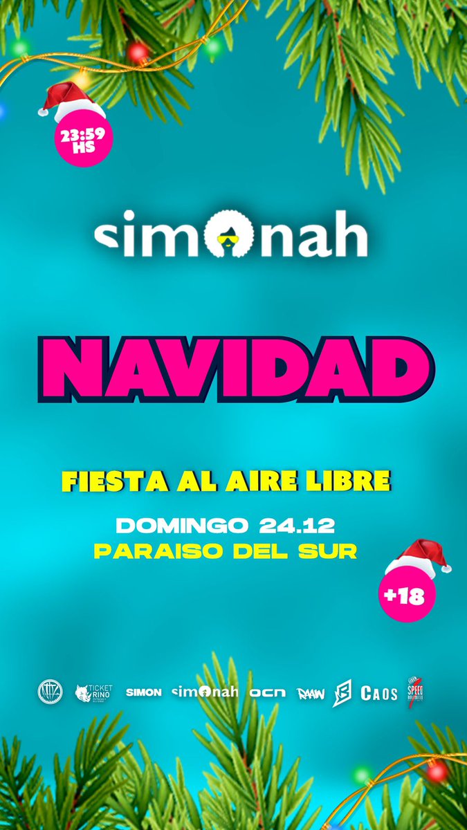 Nos estabas esperando????
Vuelve simonah al aire libreeee🥳🥳🎉
Se viene una noche única para festejar a lo grande 🎁👌💯
Tickets ya a la venta!!!
No te la podés perderrrr