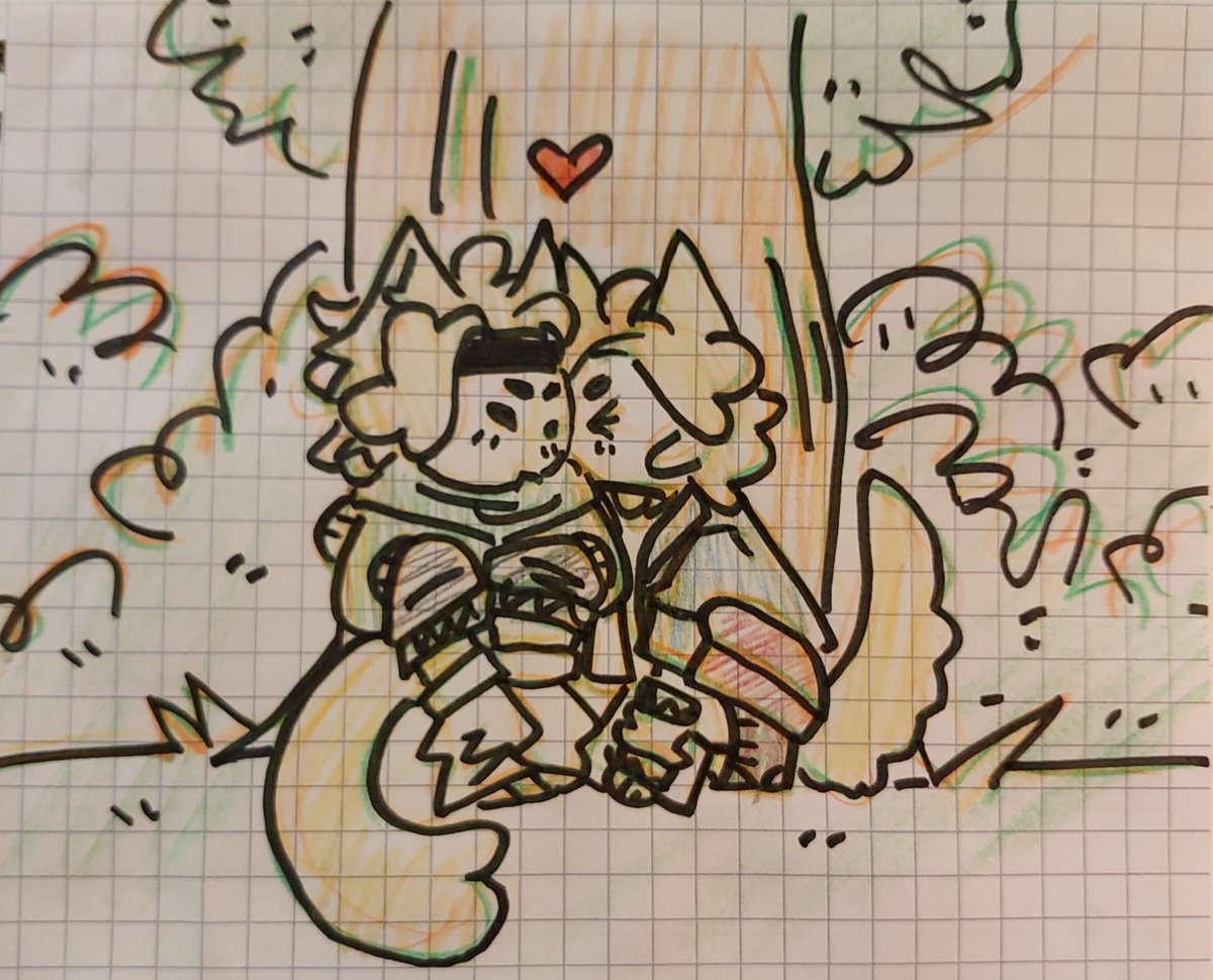 // trafficshipping • Solidwood

[Day 48]
Ask: Jimmy and Martyn sitting in a tree. K-I-S-S-I-N-G!!1
From: @LatteeDrawz 

It turns out they're under the tree instead

[#dailysg #jimmysolidarityfanart #itlwart]