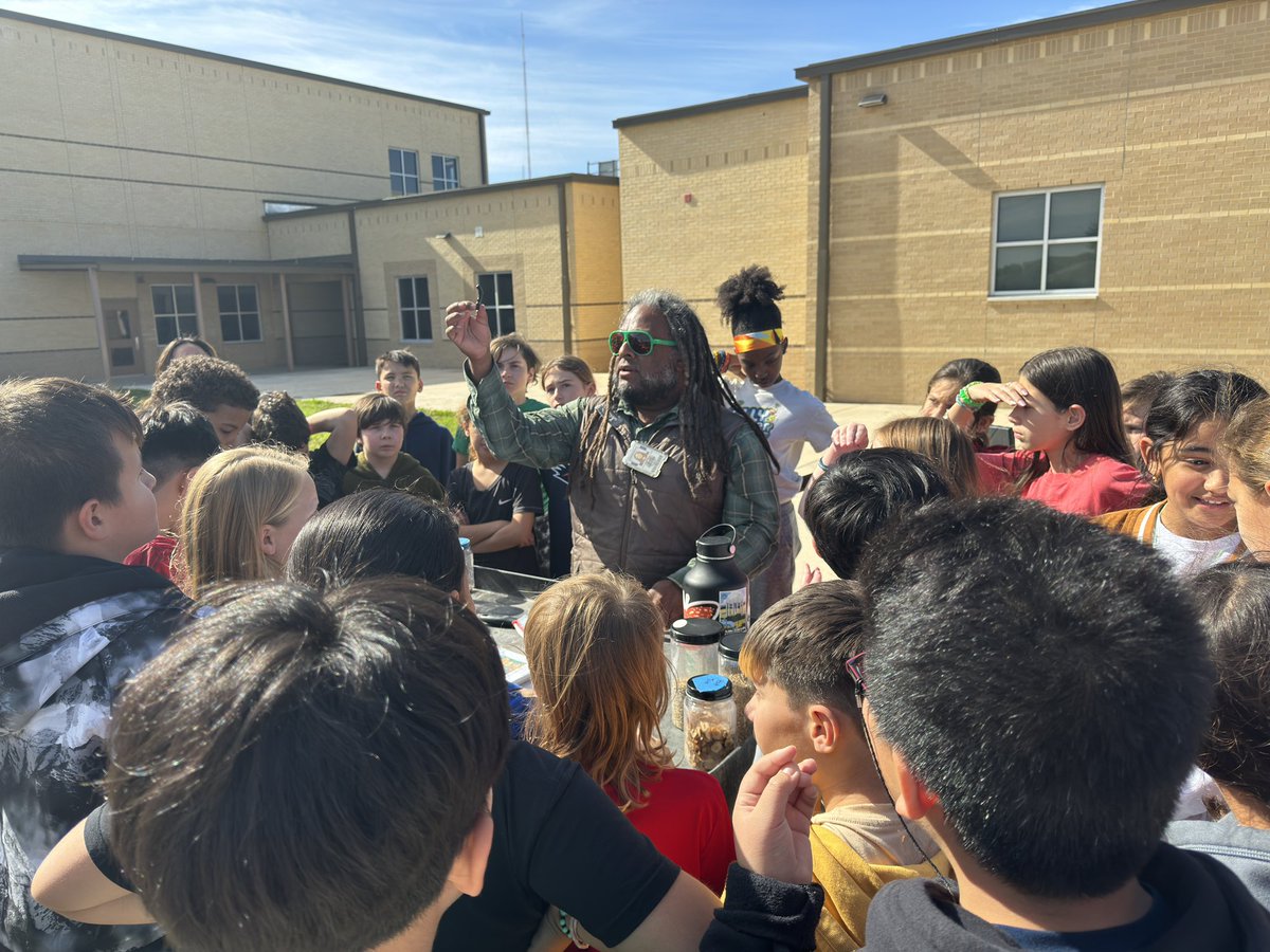 It’s always a great day when Mr. Isaac Esquivel visits us at Fields! We learned about monarch butterflies and what we can do to help sustain their numbers as well as planted goodies that will grow and contribute to this goal! <a href="/NISDElemEnviron/">NISD Elementary Environmental Science</a> <a href="/NISDElemScience/">NISD Elem Science</a> <a href="/NISDFields/">Fields Elementary</a>