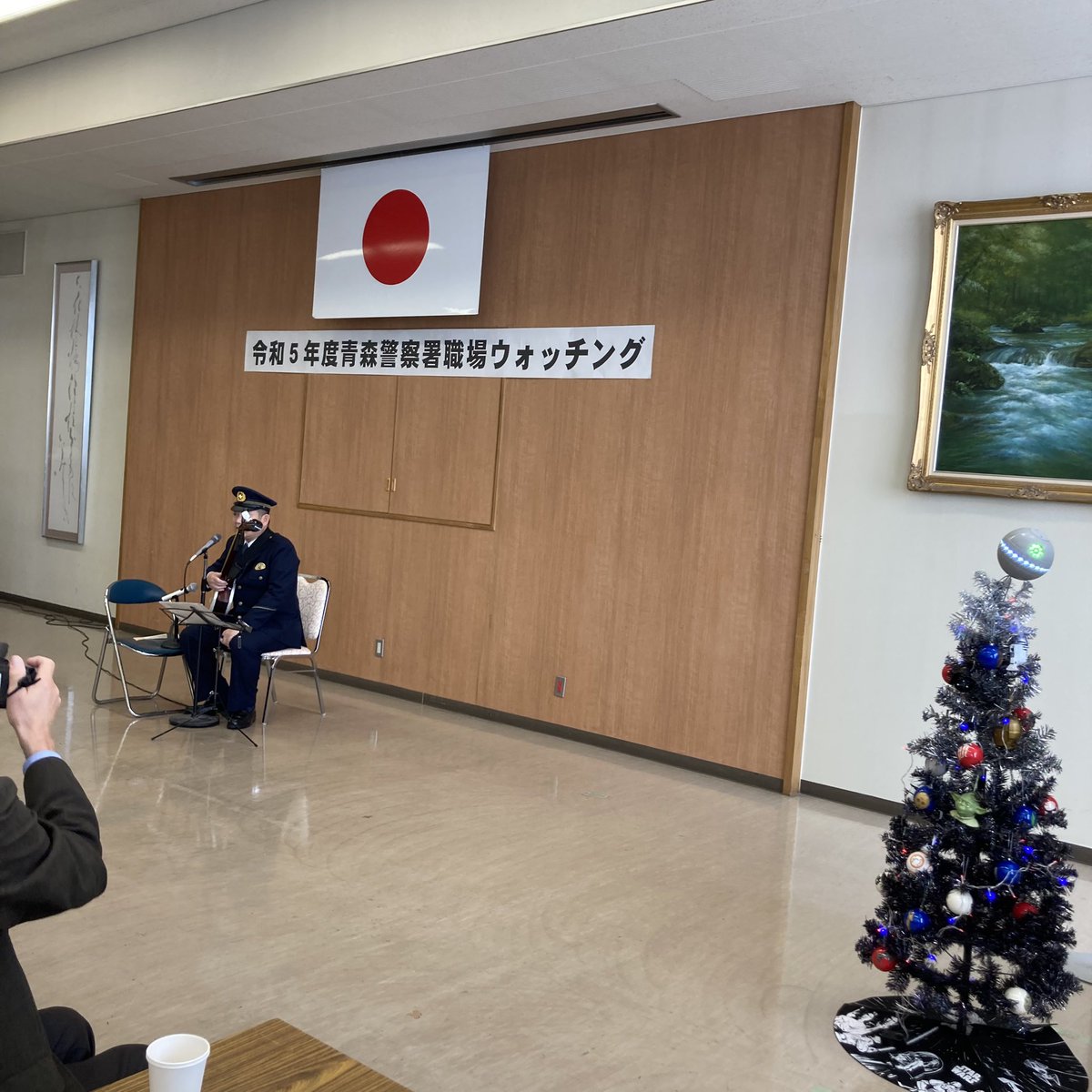 Vihta_Sauna2052's tweet photo. たまーにこっそり投稿してるBOSSです
青森警察署にお邪魔してます
署長の三味線聞いてます(笑)
#サウナ
#青森
#個室サウナ
#プライベートサウナ
#ロウリュ
#サ活
#サ旅
#サ飯
#新青森
#カップル
#サウナハット
#ペア
#ソロ
#サウナイキタイ
#ととのう
#水風呂
#TYLO
#ReFa
#ファインバブル
#ヒバ https://t.co/QVyU4P31y8