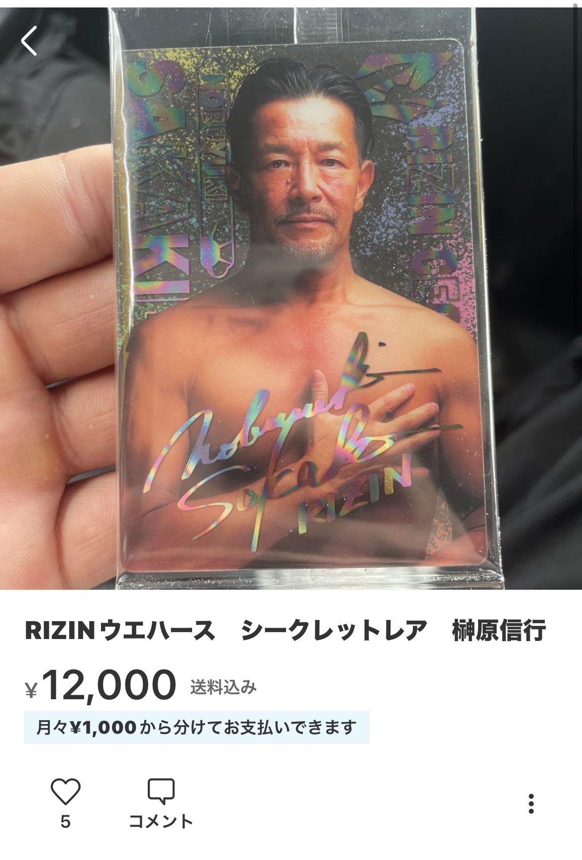 RIZIN ウエハース 金原正徳 - その他 RIZIN ウエハース 金原正徳 - その他