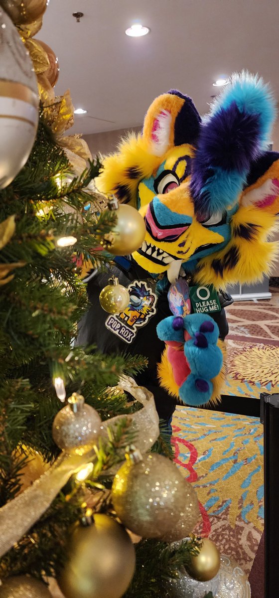 CaptShowtime's tweet photo. Happy #FursuitFriday! And happy December 1st!<3
๐ชก: @because_fuzz
#furry #fursuit #PopRox https://t.co/erYICZvd2x