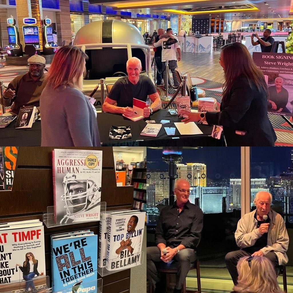 Vegas delivered with signings, stores &amp; events supporting Aggressively Human 🙏🏼