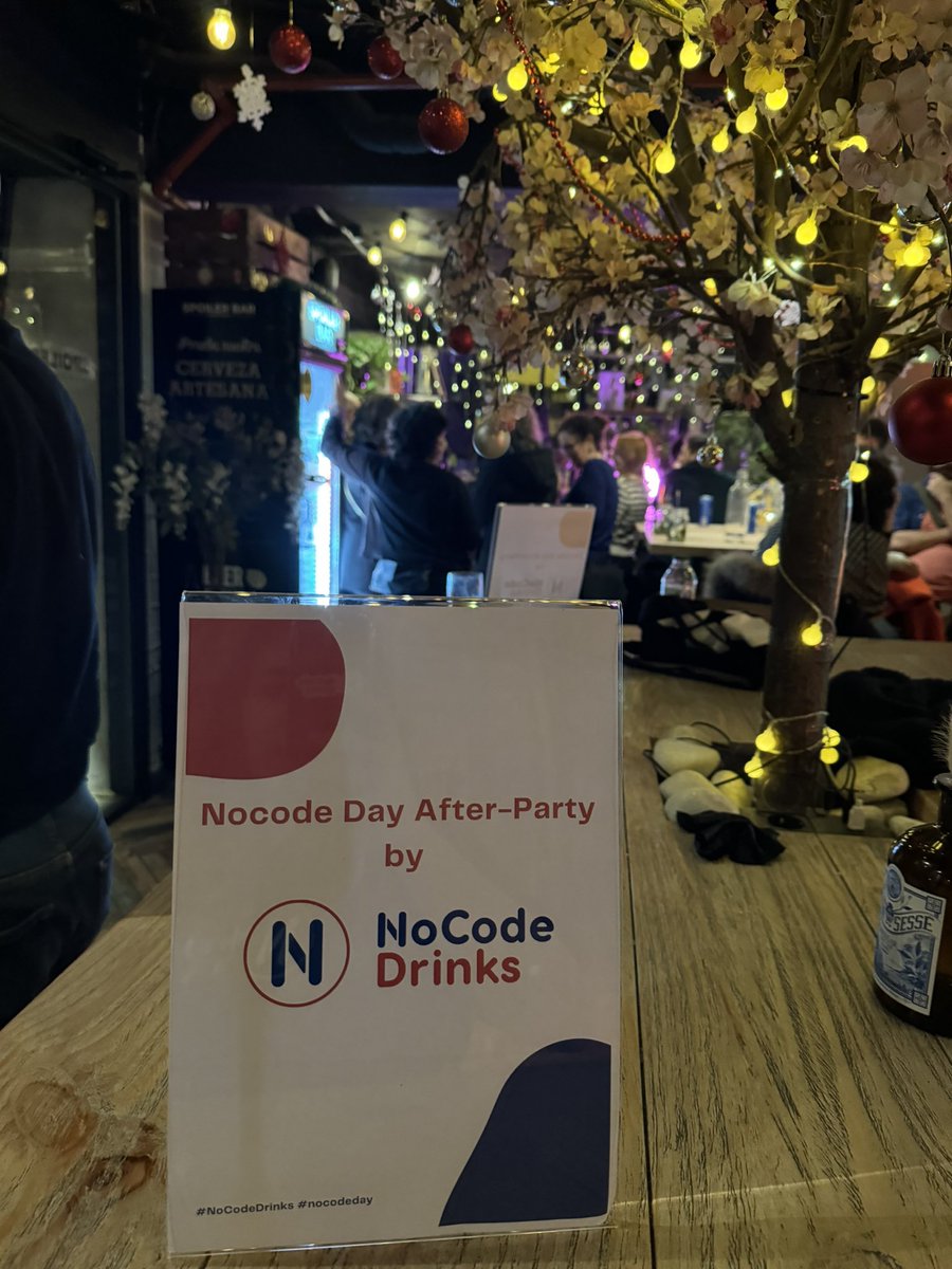 sonia_toqqe's tweet image. #NoCodeDrinks Madrid es ya una realidad 🙂

Gracias a @pierreSN por la confianza y a @nocodehackers por su apoyo en el lanzamiento.

¡Un brindis porque esta sea la primera de las muchas quedadas que están por llegar! 🥂

¡Nos vemos pronto! ¡Gracias por vuestra compañía! ☺️