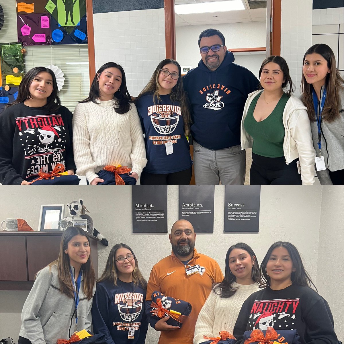 Kicking off our Christmas season with a fabulous and very active week🎄From performing to tree decorating, to fundraising, and most importantly giving❤️These girls do it all! RHS Spirit! <a href="/vlara_82/">Victor A. Lara</a> <a href="/Ranger_StuCo/">RangerStuCo</a> @MEstrada_RHS <a href="/DeXavierluke/">Xavier De La Torre</a>