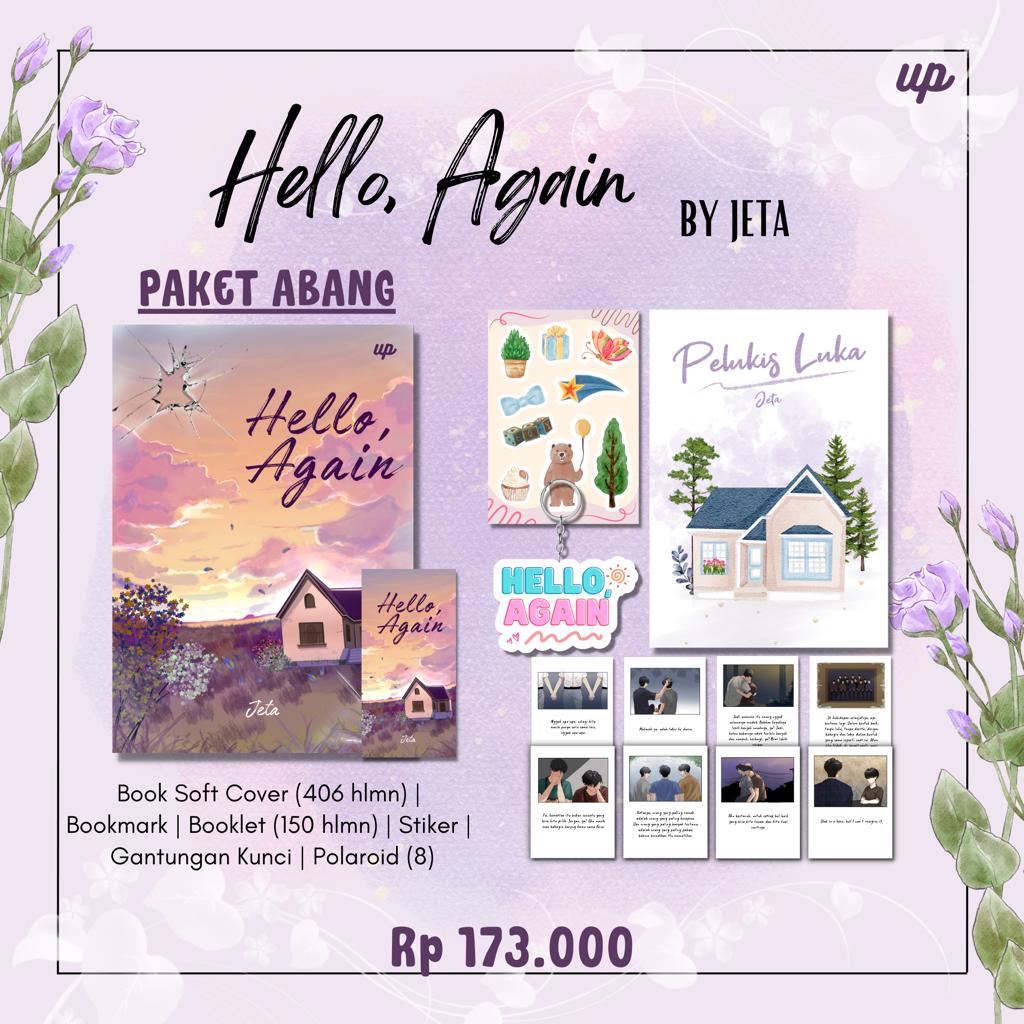 linibuku's tweet photo. PO 2 Novel HELLO, AGAIN karya @zchtaa sudah bisa diorder di Linibuku 🥳😍

Seperti biasa, link tergercep langsung klik disini 😎👇
📙 https://t.co/3Vm4wAWvou
📗 https://t.co/tEOyPewG5f

Bisa COD, FREE ONGKIR, bisa REQUEST tanggal kirim juga ^^
_

@universe_publis ✨ https://t.co/9q5y4ECRQA