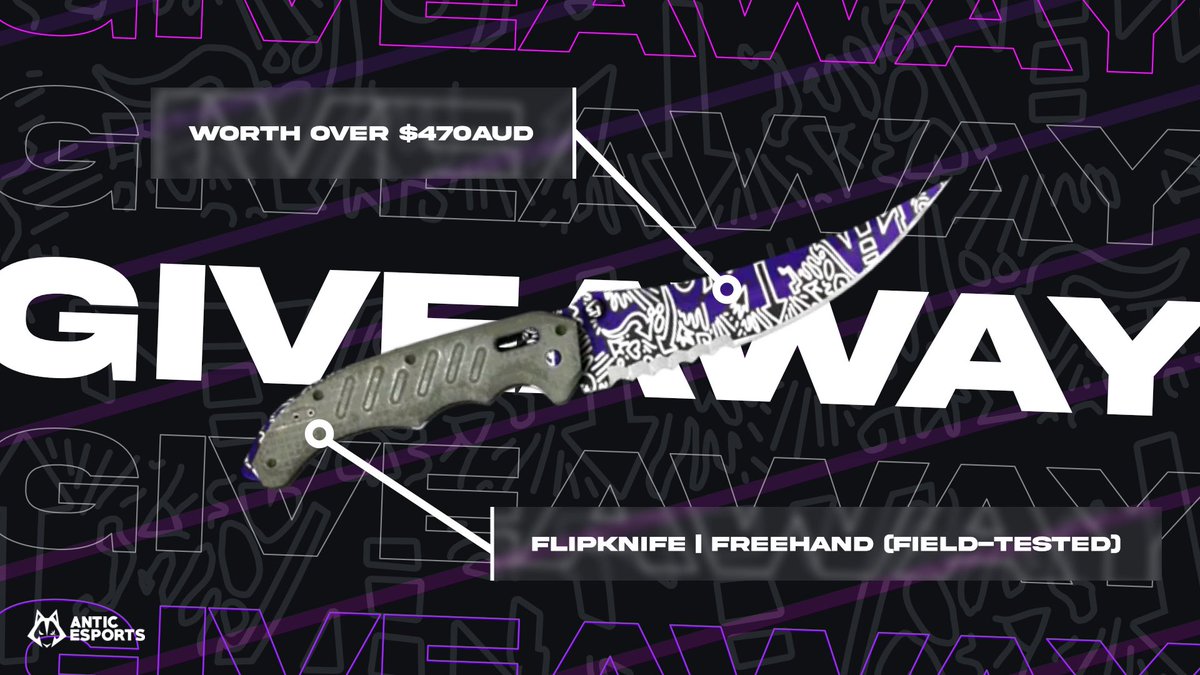 🎁✨ 'Tis the season of giving, and we're spreading the joy with the Antic Esports #CS2 Knife Christmas #Giveaway! 🌟 🔪 

👉 Like and Retweet
👉 Follow the steps on Gleam for a chance to win this CS2 knife and celebrate Christmas in style! 🎄

🔗 gleam.io/ZpUr3/antic-es…