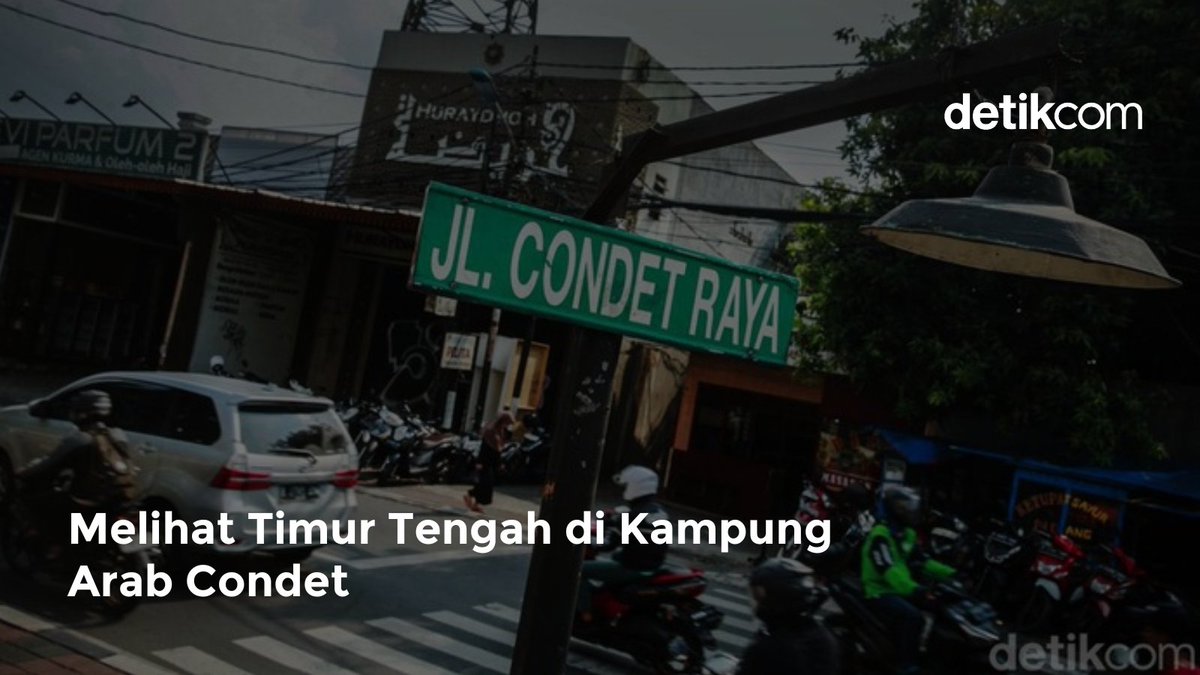 detikcom's tweet photo. #THREAD
Memasuki Jalan Raya Condet kita seolah berada di Timur Tengah! Kampung Betawi ini sangat kental dengan rasa Arab di dalamnya. detikers penasaran?
Simak cerita selengkapnya dalam utas berikut!
#picturestory #condet #kampungbetawi https://t.co/22KjJfP3DM