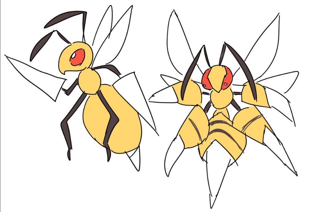 no humans pokemon (creature) bug white background simple background full body red eyes  illustration images
