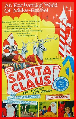LisaMarieBowman's tweet image. 769. Santa Claus (1959) -- Santa battle the Devil and brings gifts to at least 5 families on Christmas Eve.  (Watched on YouTube with #NightFlightFriday)