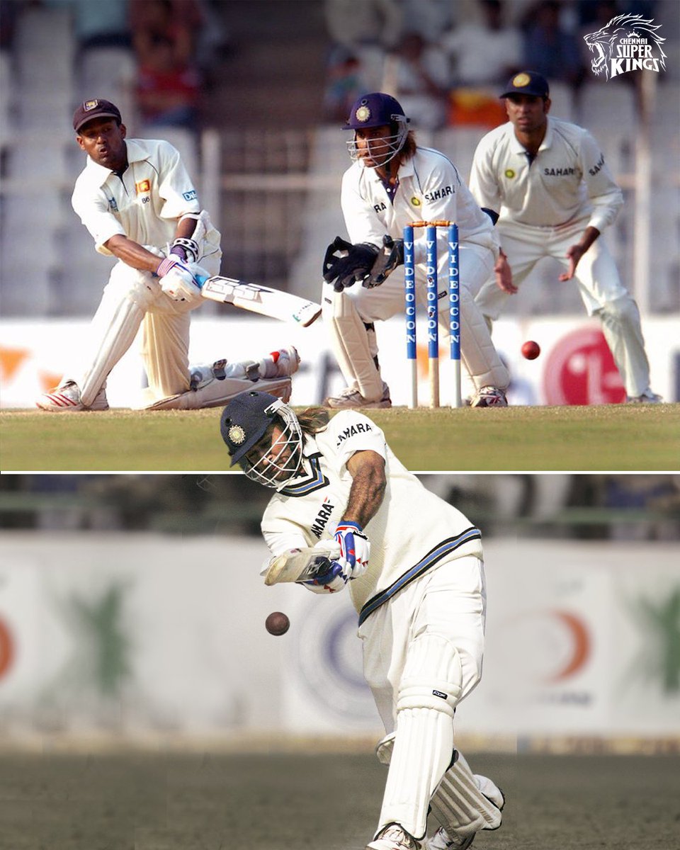 ChennaiIPL's tweet photo. On this day, Anbuden viewed Thala's test debut, 1⃣8⃣ years ago 🥳🫶🏼🇮🇳

#AndhaNaalNyaabagam https://t.co/oe7llpldsv