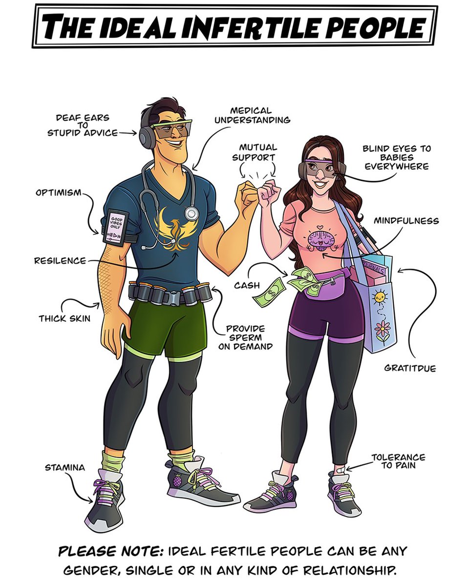 Infertility is so challenging.⁠

Some days it looks like you have it all together and some days you may be falling apart, but you're still here. 

This artwork by @tatianalarkinart is from our book 'The Man's Guide to Infertility'

infertilityman.com