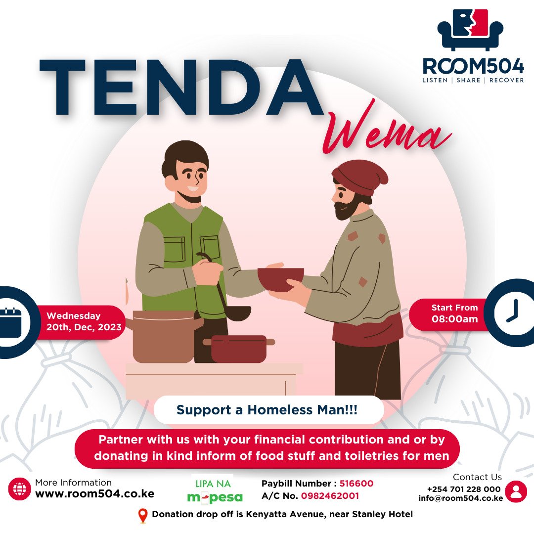 room504's tweet photo. We as Room 504 are collecting donations in Money, clothes, food stuffs and Toiletries for the male gender. We are supporting homeless men this season. Kindly feel free to give as led by God. #SupportaHomelessManThisDecember https://t.co/XjSMmbCOJS