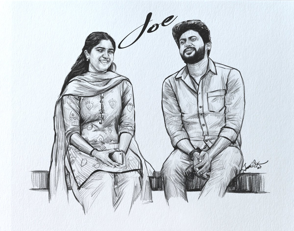 #joe Movie Rio Raj & Malavika Manoj Charcoal Pencil Sketch 2023
#MalavikaManoj #rioraj #Hariharan_Ram_S
@BeingRioRajvj