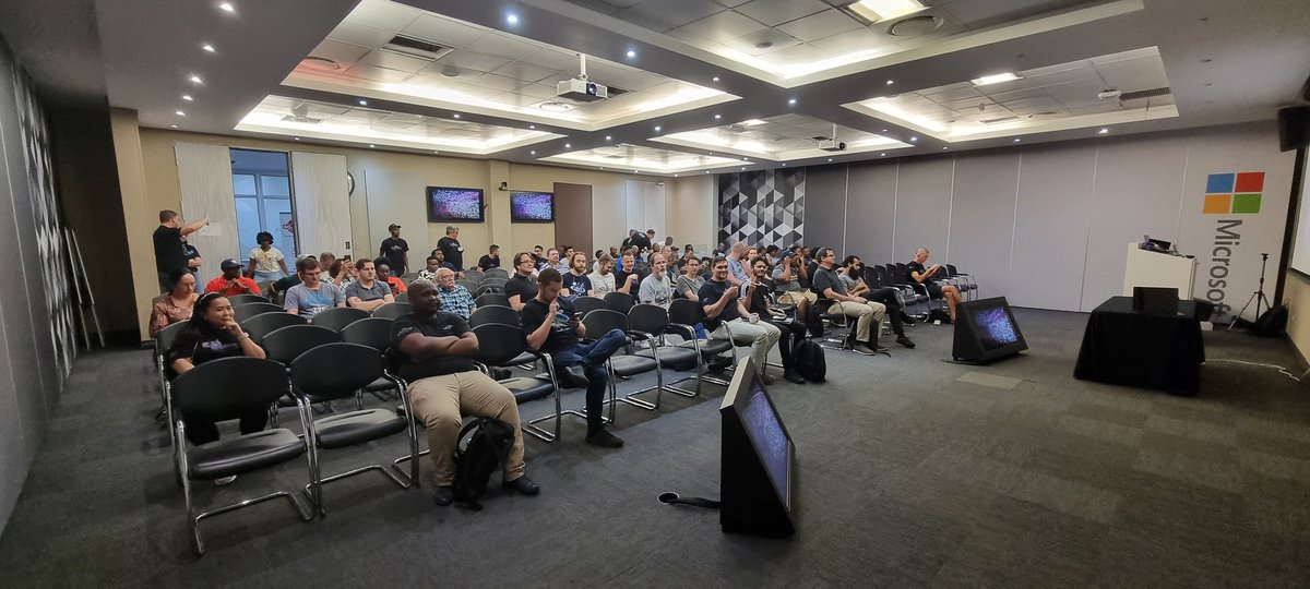 Carike Botha 🇿🇦 #mvpbuzz (@carike_b) on Twitter photo The keynote is in progress for the <a href="/dotnet/">.NET</a> conference in JHB
<a href="/mattleibow/">Matthew Leibowitz</a> <a href="/adpead/">Allan Pead 🇿🇦 #mvpbuzz</a>
#DotNetConfSA <a href="/Carike_B/">Carike Botha 🇿🇦 #mvpbuzz</a> <a href="/henniefrancis/">Hennie Francis</a> <a href="/dustynlightfoot/">Dustyn Lightfoot</a>
#Johannesburg The keynote is in progress for the <a href="/dotnet/">.NET</a> conference in JHB
<a href="/mattleibow/">Matthew Leibowitz</a> <a href="/adpead/">Allan Pead 🇿🇦 #mvpbuzz</a>
#DotNetConfSA <a href="/Carike_B/">Carike Botha 🇿🇦 #mvpbuzz</a> <a href="/henniefrancis/">Hennie Francis</a> <a href="/dustynlightfoot/">Dustyn Lightfoot</a>
#Johannesburg