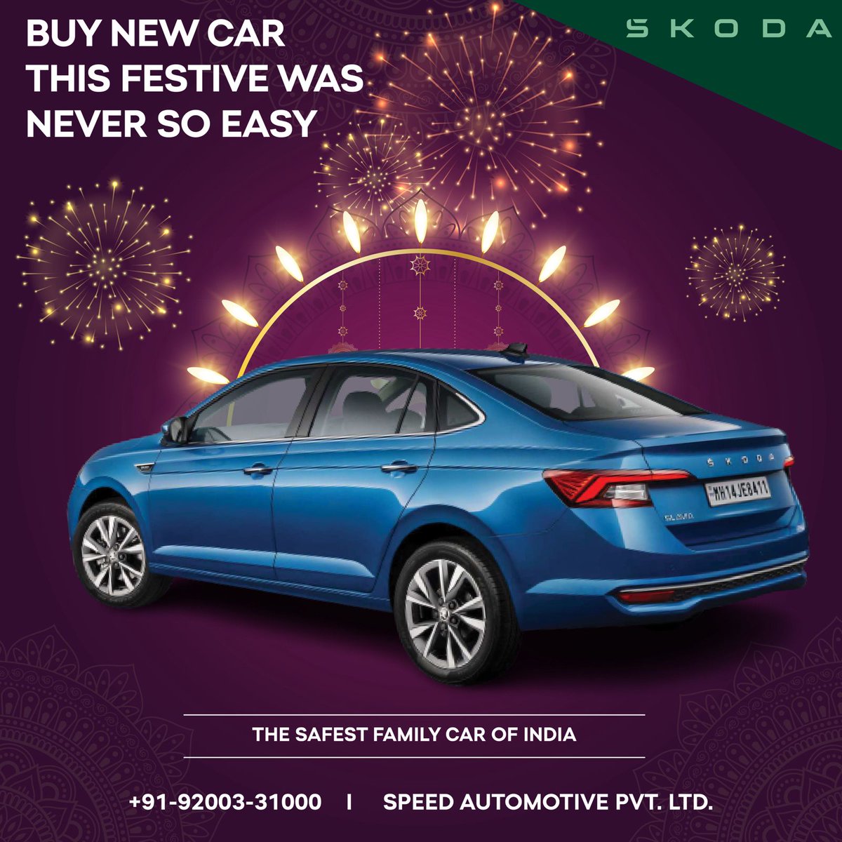 SPEEDSKODA's tweet photo. Embrace Effortless Joy! Buying a new car this festive season has never been easier. 🚗✨

𝐒𝐏𝐄𝐄𝐃 𝐒𝐊𝐎𝐃𝐀 𝐀𝐔𝐓𝐎𝐌𝐎𝐓𝐈𝐕𝐄 𝐏𝐕𝐓. 𝐋𝐓𝐃.

𝐑𝐞𝐚𝐜𝐡 𝐔𝐬:
📞: 92003 31000

#speedskoda #skoda #bidranker #raipur #visitnow https://t.co/HfT6r5nw6Q