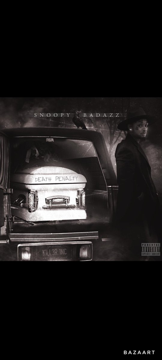 kingsmog949's tweet photo. Snoopy Badazz's Death Penalty Out Now! All streaming platforms! Purchase now on Apple Music at the link on the bottom!
#snoopybadazz #killerincrecords #killerincdeathrowrecords #rapper #trap #beats #hiphopmusic #newmusic #producer #artist #love #dance
https://t.co/tpMMwTYb8v https://t.co/kTNUfSiapR