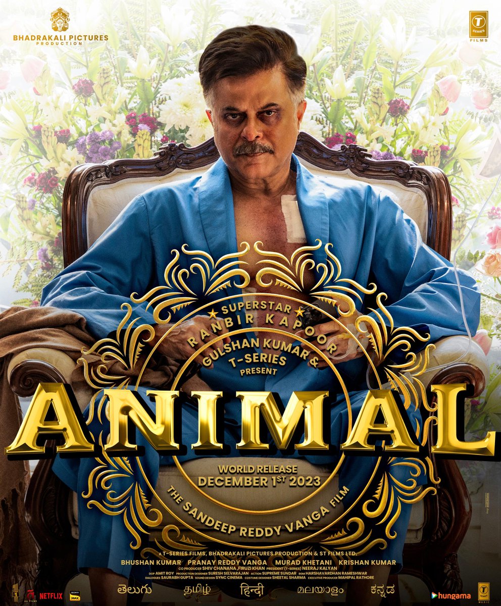 pra_tea_k's tweet photo. Anil Kapoor has just nailed it in Animal movie he is just fantastic. #AnilKapoorRoarsinAnimal https://t.co/JixXiWsMjO