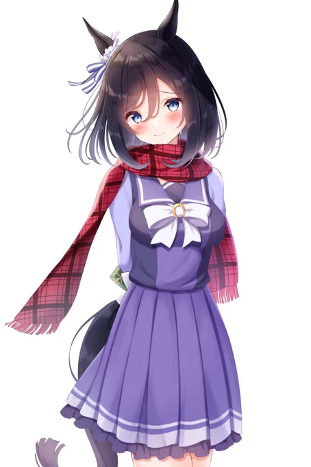 フラッシュさんから冬の贈り物#ウマ娘 #エイシンフラッシュ 