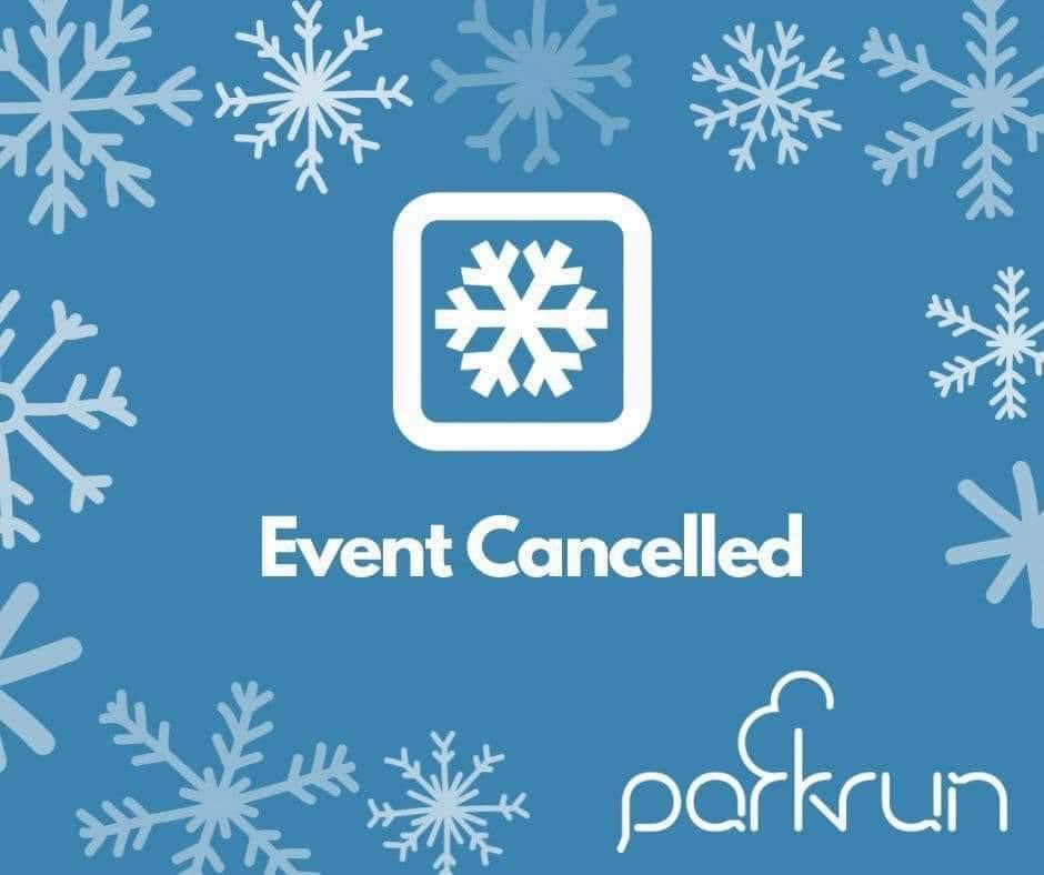 Due to the low temperatures and unsafe conditions underfoot we have decided to cancel today’s event, to ensure safety is adhered to. 🥶

🌳#loveparkrun