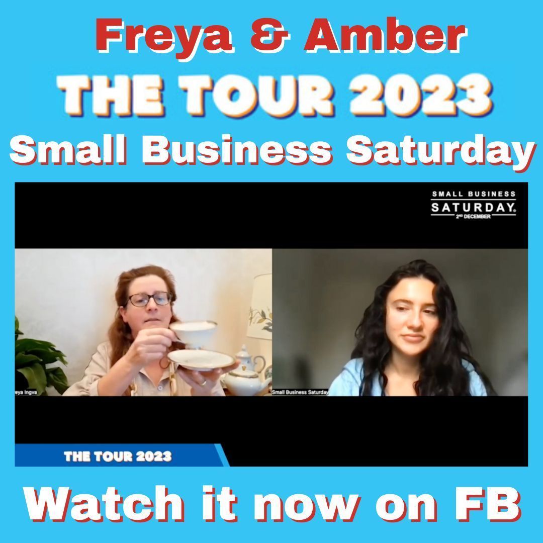 #SmallBusinessSaturdayUK is here!
Watch my #interview buff.ly/3R2P18K & book today #specialoffer

@SmallBizSatUK
#TheTour2023 #SmallBizSatUK #SmallBusinessSaturday #BTSkillsForTomorrow #SBSUK #diviner #dowser #tealeafreader #tealeafreading #tea #teawisdom #teacup #saucer