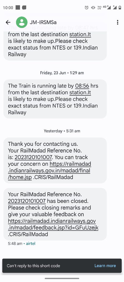 vikgupta25's tweet photo. @eCateringIRCTC @IRCTCofficial  @irctcwestzone @irctceastzone  Order accepted payment done but not delivered after complain no refund is initiated.
Due to this traveller has to suffer a lot. it's request to look this issue and take action against the culprit. https://t.co/kEXTF3cj3T