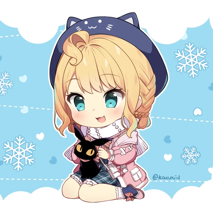 Smol Millie new Winter outfit #DrawMillie 