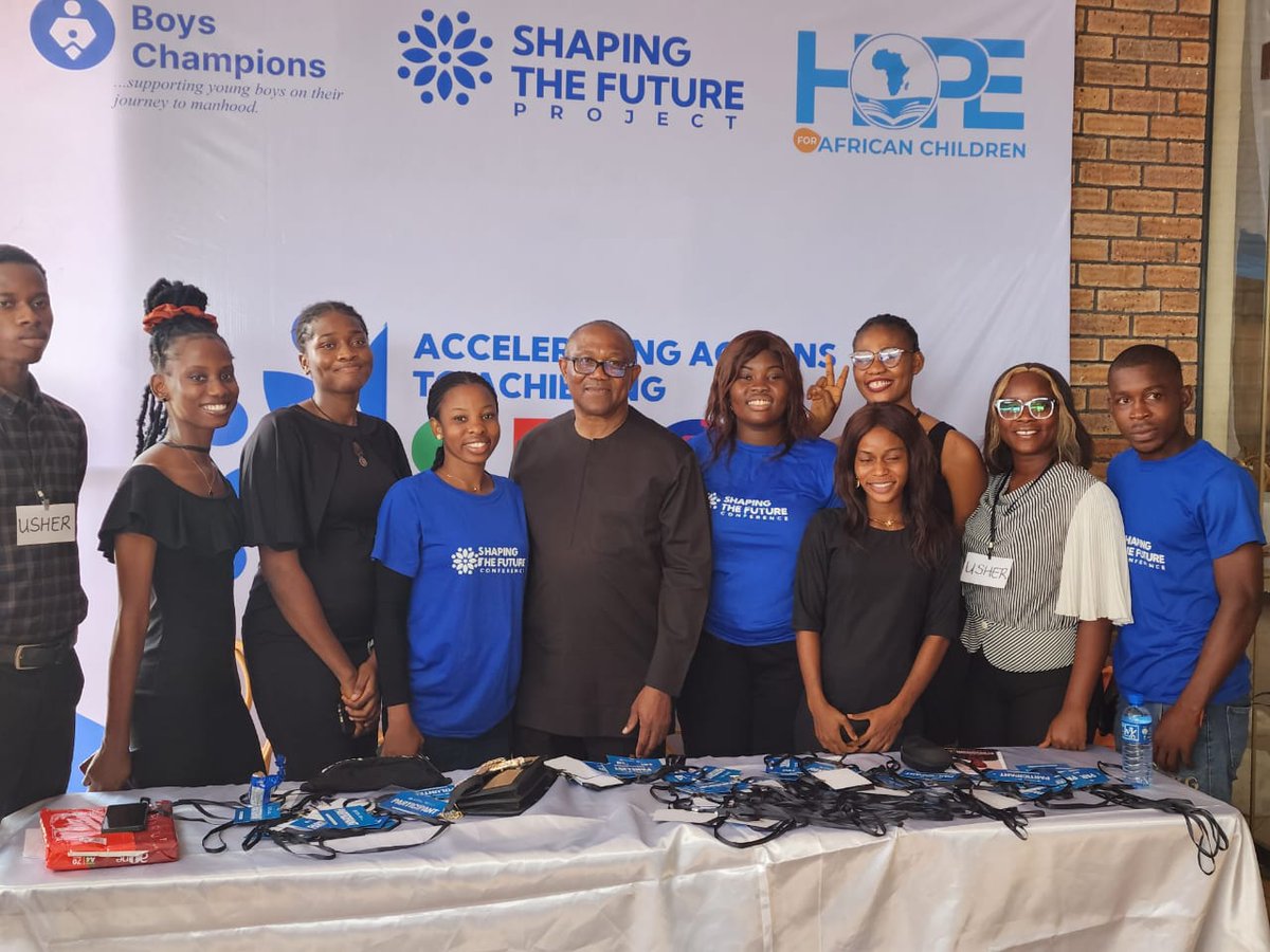 PeterObi's tweet image. Yesterday, I had a very useful day in Enugu with a cross-section of Nigerian youths. The event was a very interesting interactive session with young entrepreneurs, youth advocates, and change agents in an event aimed at discussing how to 'Accelerate Actions to Achieve the SDGs