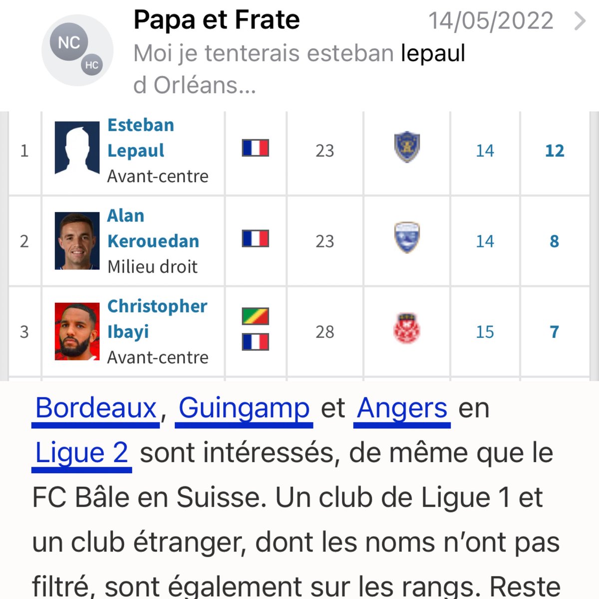 florentcastelli's tweet photo. @SCBastia je suis là si vous voulez étoffer la cellule de recrutement… 😁 https://t.co/um62IpNdph