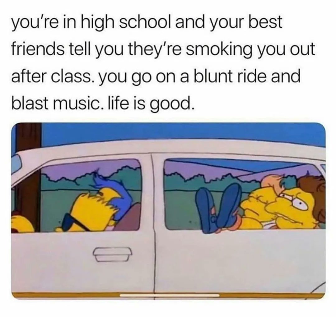 The good days..