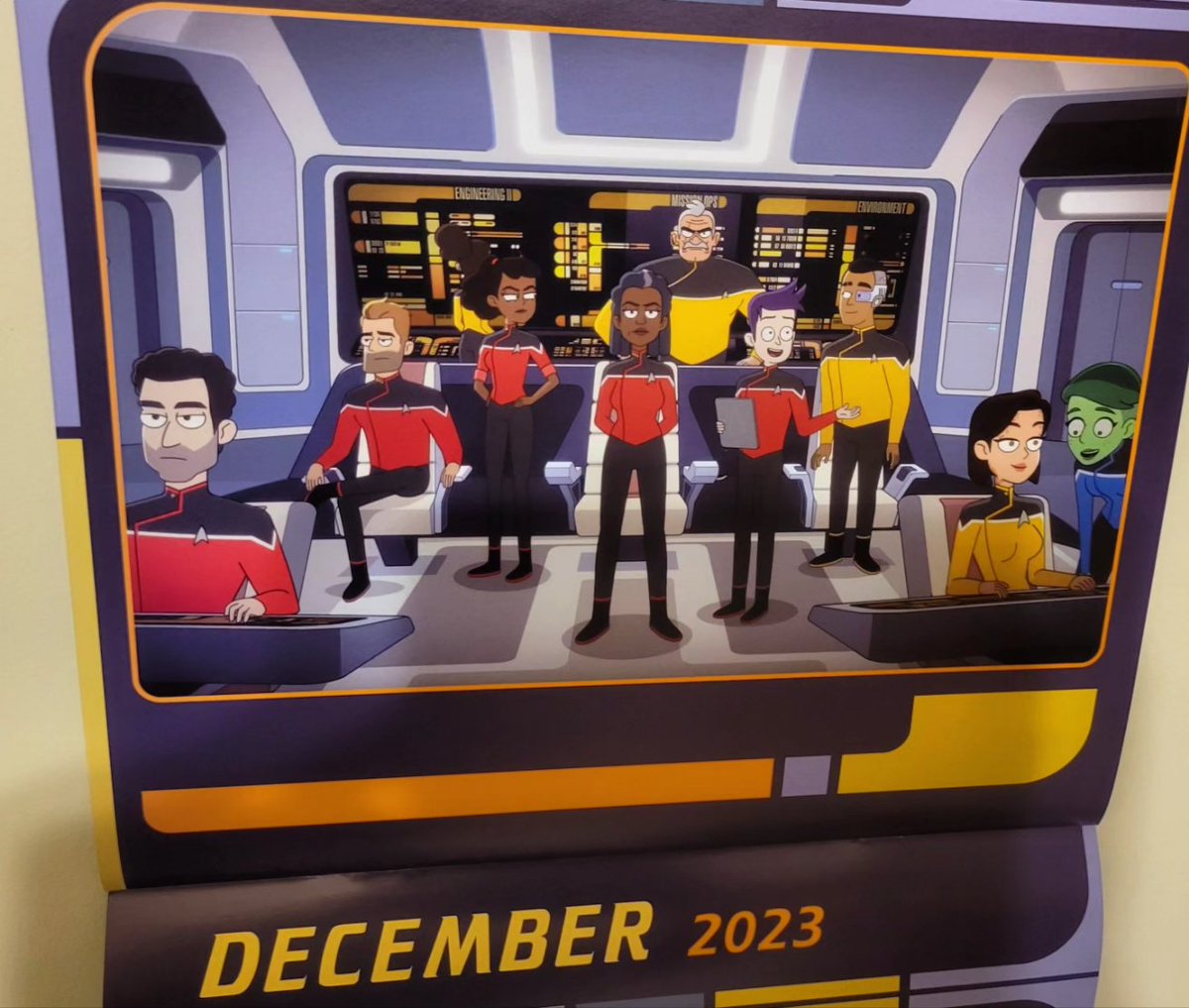 Kertrats's tweet photo. It's #December! Happy #CalendarChangeDay! #StarTrek #StarTrekDiscovery #StarTrekLowerDecks #calendarchange https://t.co/hAO1IsvF6K
