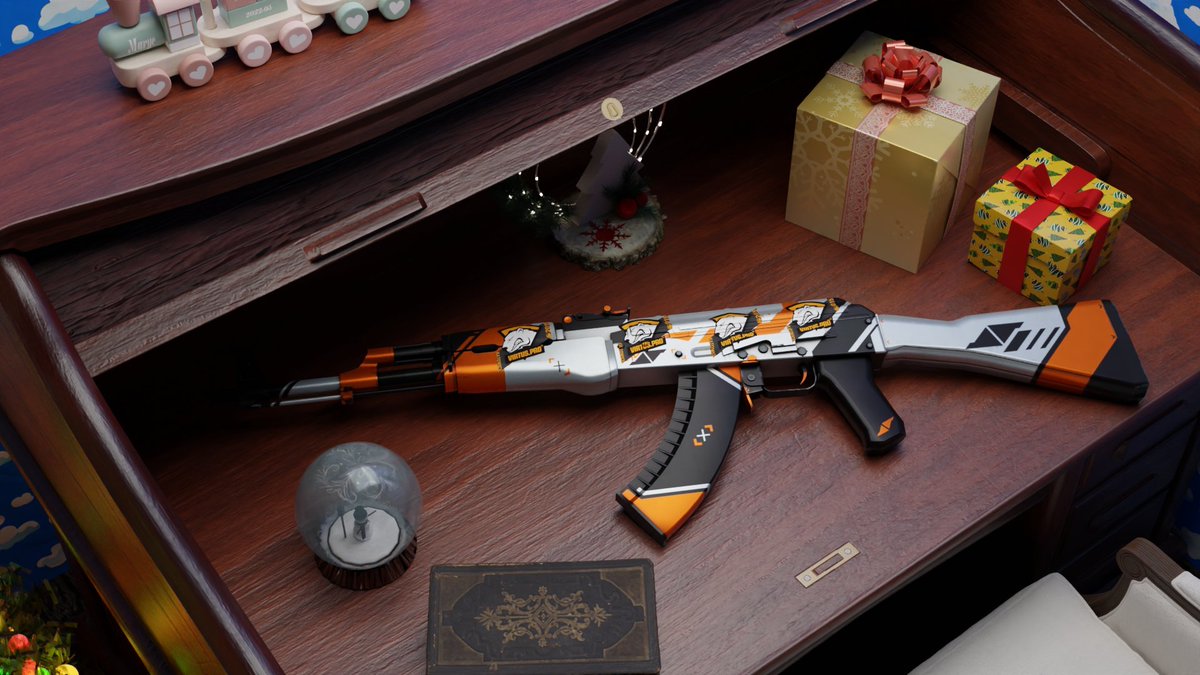 December Giveaway!!!

<a href="/Lanched1/">Lanched</a> made some awesome artwork for this MW AK Asiimov with 4 Kato 15 Virtus Pro Papers, so we are giving it away!

Follow <a href="/Lanched1/">Lanched</a> and <a href="/kolyablyat/">iamkolya</a>, like, and retweet!
Rolling in 7 days.

Good luck and happy holidays everyone! &lt;3