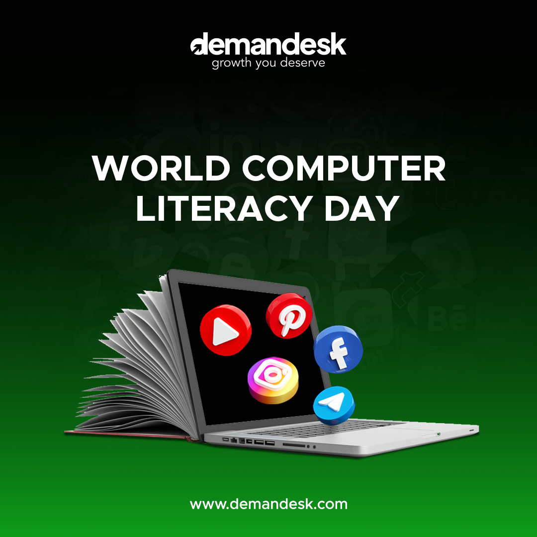 Switch on success, turn off difficulties! #WorldComputerliteracyDay #DigitalSkills 

#demandesk #DigitalInnovation #TechAdvancement #ComputingRevolution #TechMilestones #digitalmarketing #digitalfuture #innovations #career #computer #computerliteracy