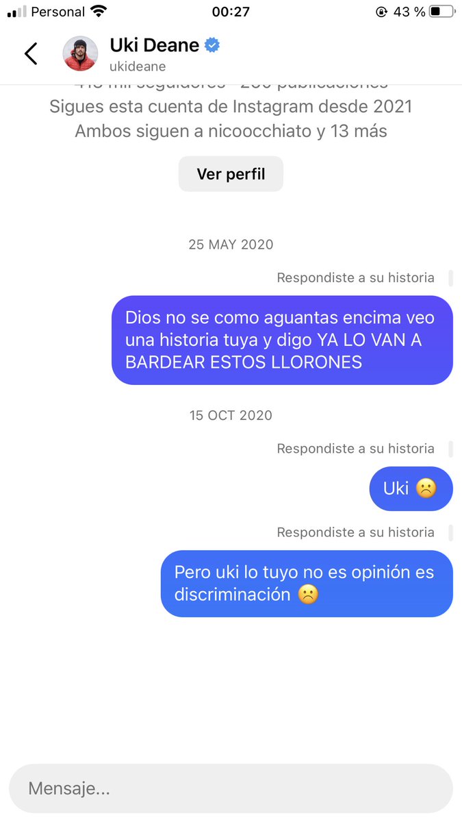 Anirbas_ali's tweet photo. @OtraPendeja Uki☹️ creo que era cuando se volvió gordofóbico https://t.co/KepFwODqri