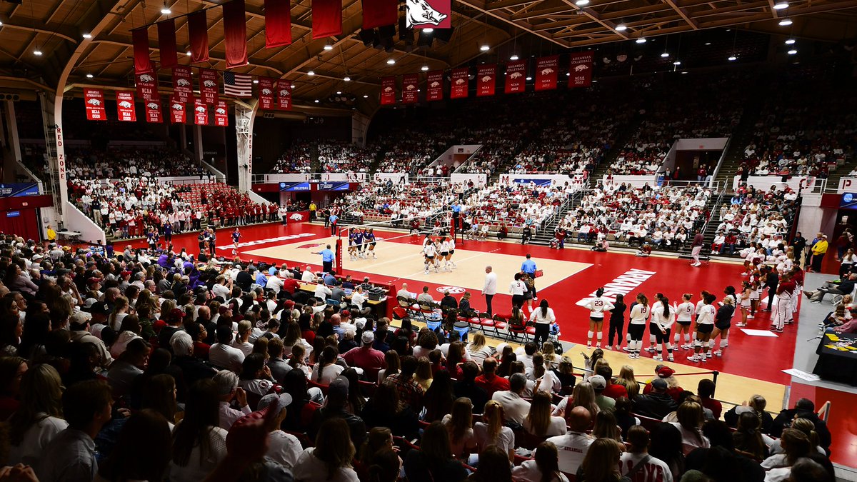 So here's the deal: We had our second-highest attendance ever tonight at 3,847. But... 

We can do better. So we need you ALL back here tomorrow as we take on TCU for a spot in the Sweet 16. WEAR RED AND ROCK THE BARN! 🐗

🎟️ bit.ly/3R69Jo8