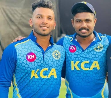 Batters from kerala who scored century in all three First Class, List A and T20 cricket : - Rohan Kunnummal - Vishnu Vinod 🎂 - #SanjuSamson