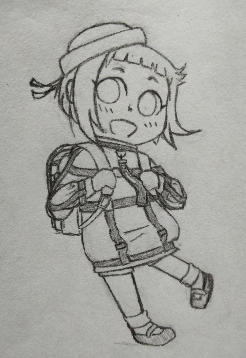 SeariHart's tweet photo. Some doodles of our inno girl <3  #milgram_fa #milgram #ミルグラムファンアート #ミルグラム https://t.co/iLduAud7er