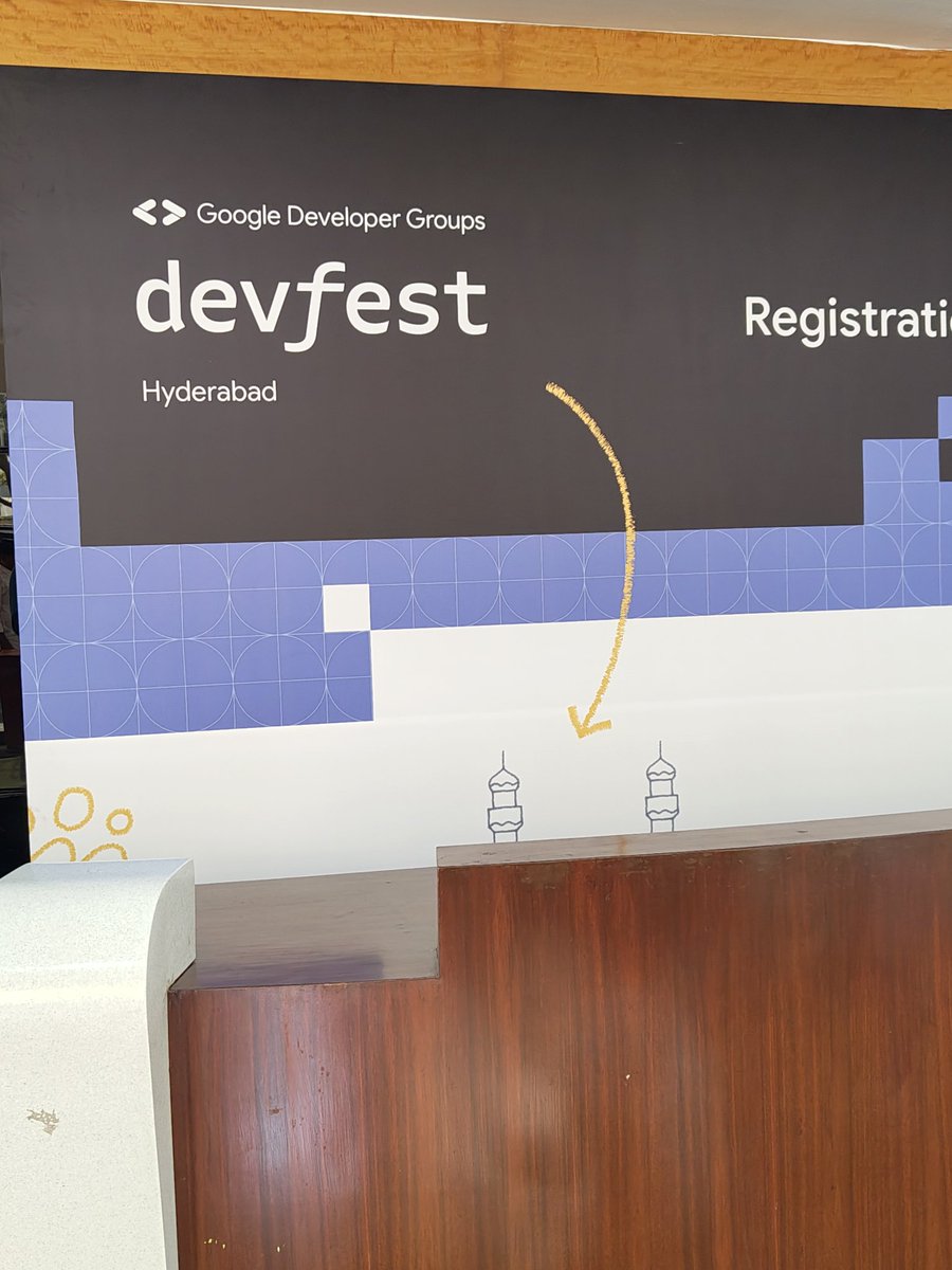 Daivas111's tweet image. I&apos;m attending #GoogleDevfest Hyderabad.